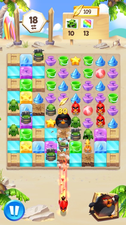 Angry Birds Match 3 screenshot-6