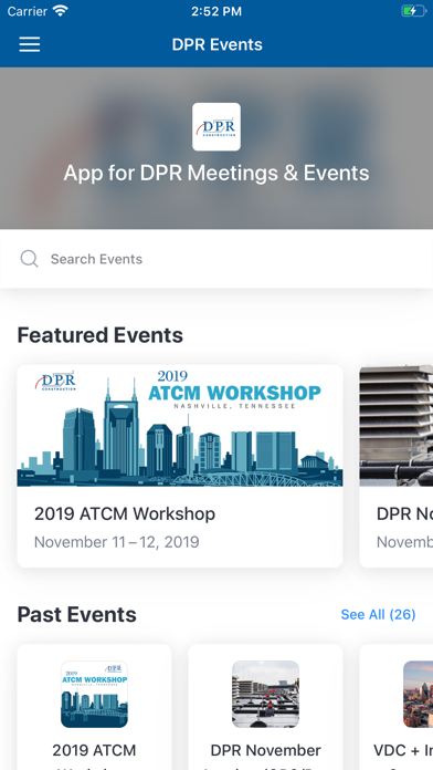 DPR Events screenshot 2