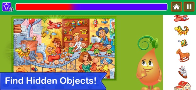 Hidden Objects Spot It Puzzles