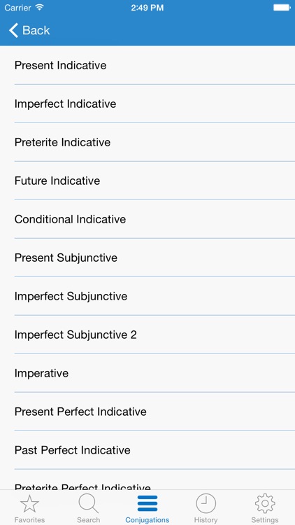 English Spanish Verbs screenshot-4