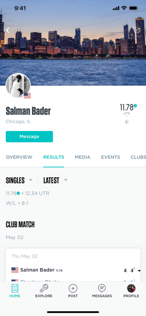 UTR - Universal Tennis Rating(圖3)-速報App