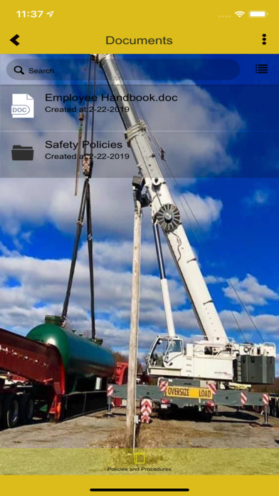 MANSFIELD CRANE SERVICE screenshot 2