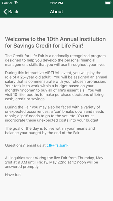 IFS Credit For Life Fair screenshot 4