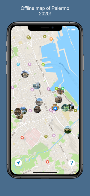 Palermo 2020 — offline map(圖1)-速報App