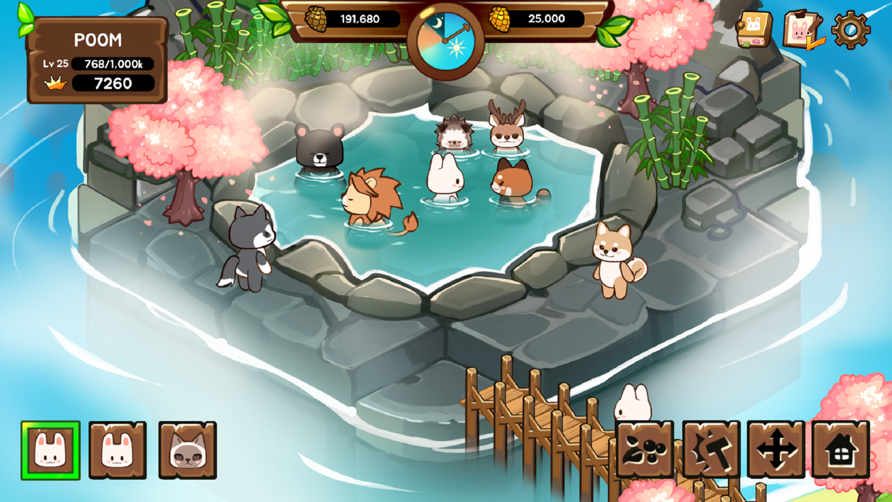 Animal Camp : Healing Resort Hack screenshot 4 - iOS game interface