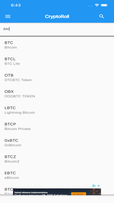 cryptoroll screenshot 2