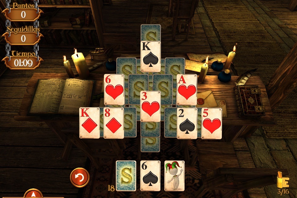 Solitaire Dungeon Escape Lite screenshot 4