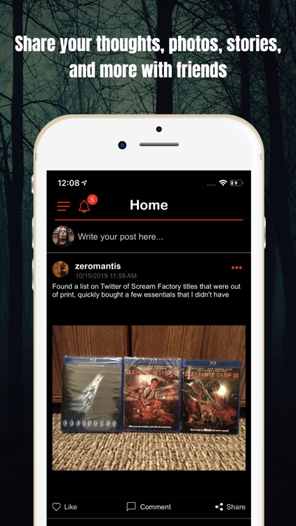 Slasher Horror Social Network screenshot-4