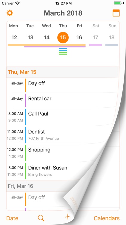 Page Calendar
