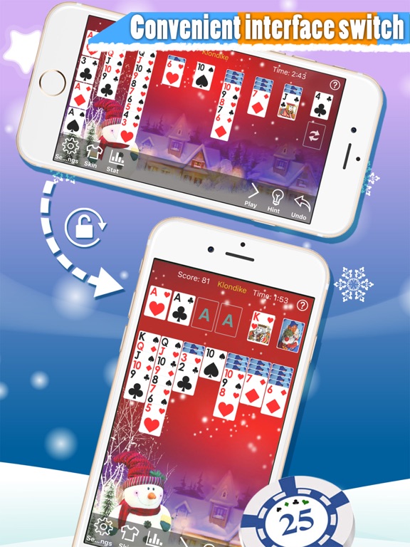 Klondike Solitaires :Christmas screenshot 2