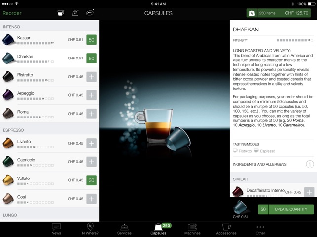APP NESPRESSO SCARICARE
