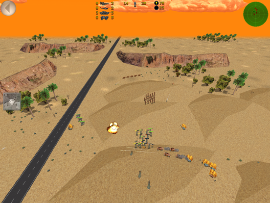 Desert War 3D - Tactical game для iPad