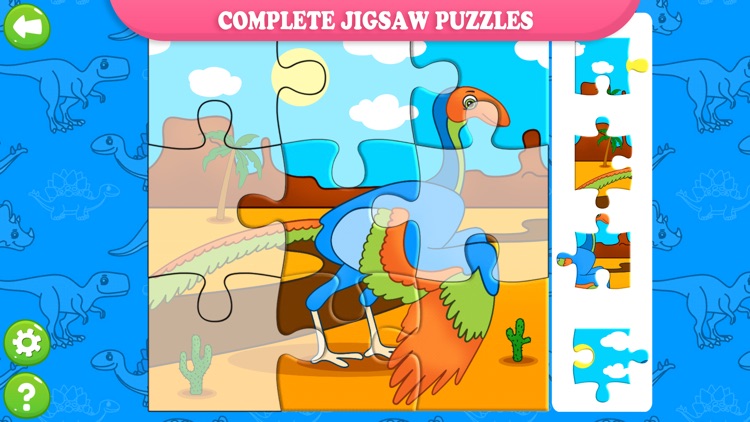 Dinosaur Puzzles for Children screenshot-5