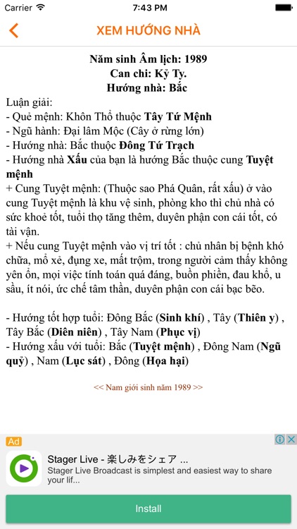 Xem hướng nhà