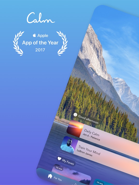 iPad Image of Calm