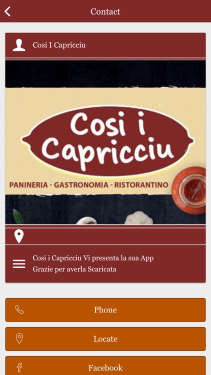 Cosi i capricciu