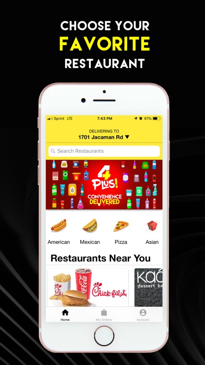 Food4You - Delivery App