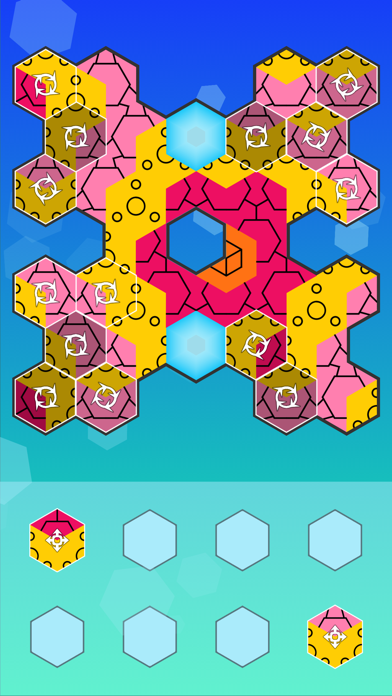 Aurora Hex - Pattern Puzzles screenshot 4