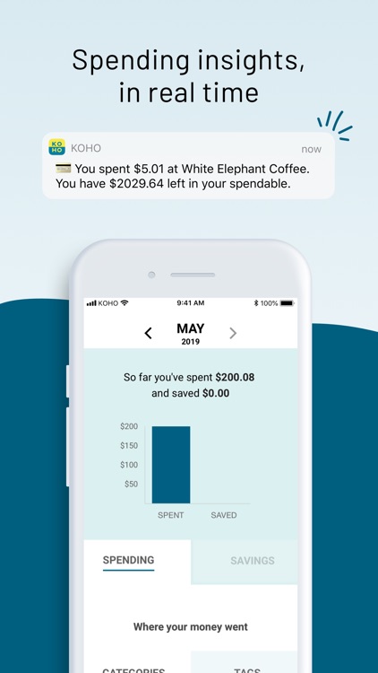 KOHO: Personal Finance screenshot-3