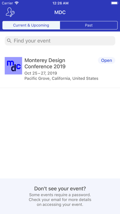 Monterey Design Conference screenshot 2
