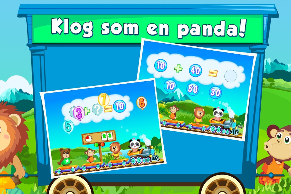 Lola Panda’s Math Train 2 LITE screenshot 3