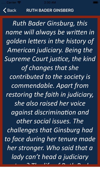 Ruth Bader Ginsburg Wisdom screenshot-3