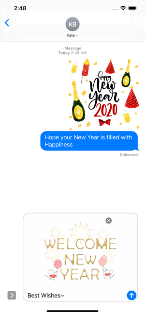 Happy New Year - 2020 Stickers(圖2)-速報App