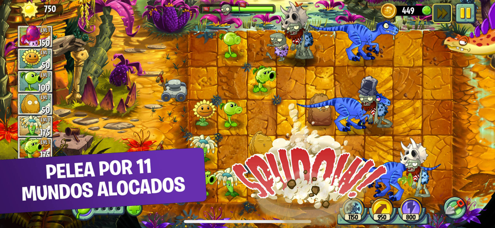 Plants Vs Zombies 2 Overview Apple App Store Mexico - german juega roblox plantas vs sobies
