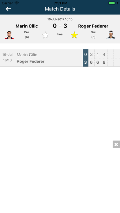 Open Era - Live tennis scores screenshot 2