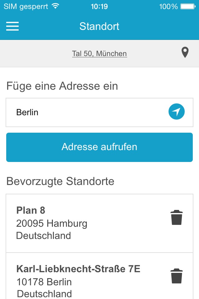 Regenmesser screenshot 3