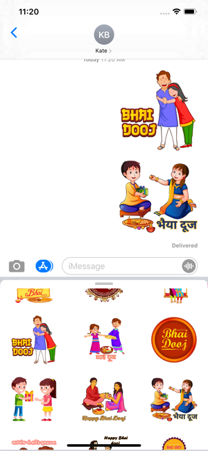 Bhai Dooj Stickers(圖5)-速報App