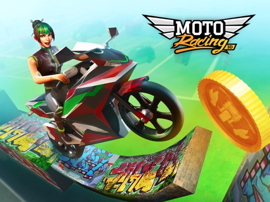 Moto Racing 3D на iPad