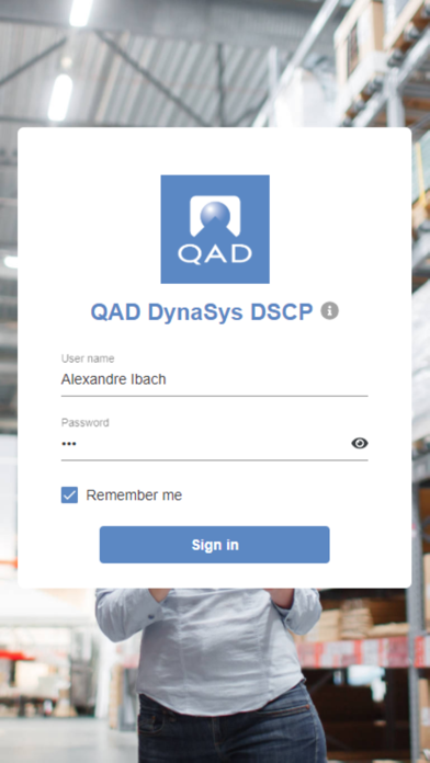 QAD DynaSys DSCP Mobile screenshot 2