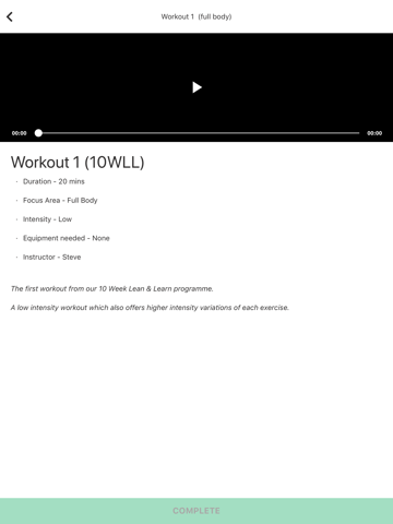 TFG: Home workouts and recipes screenshot 3