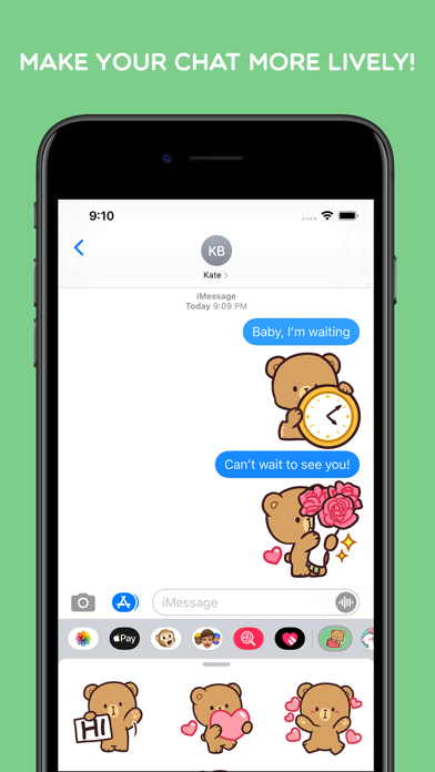 Mocha Daily Life Stickers screenshot 2