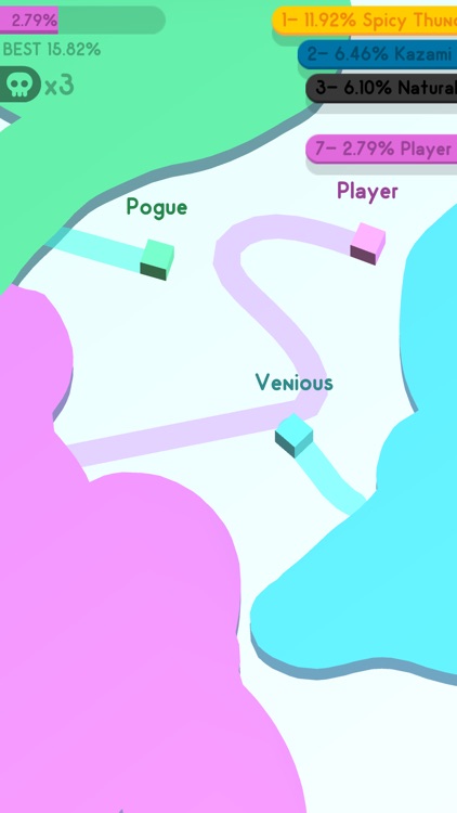 Paper.io 3D: Multiplayer screenshot-4