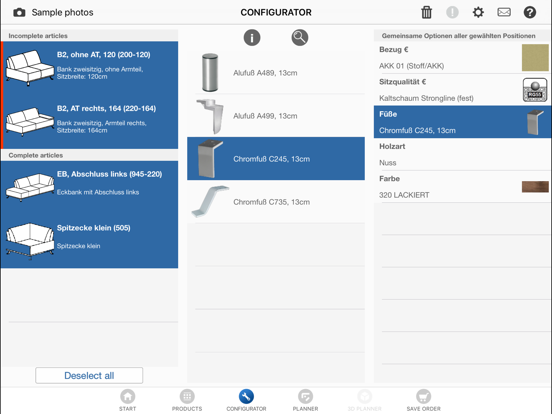 XcalibuR Configurator screenshot 3