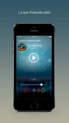 Game screenshot La que chalquita radio apk