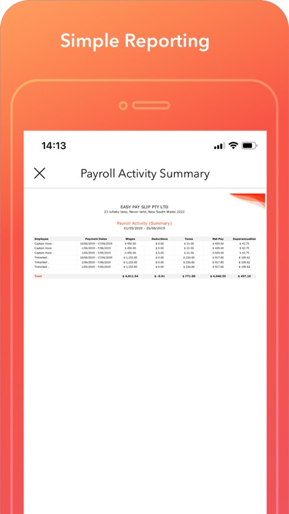 Easy Payslip Payroll STP screenshot-8