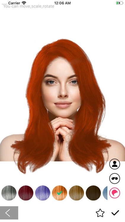 Hairstryle try on-Hair Salon screenshot-3