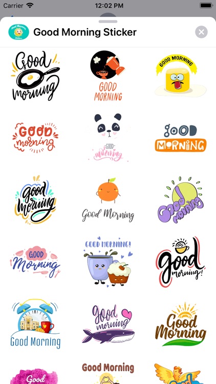 Good Morning Sticker screenshot-4