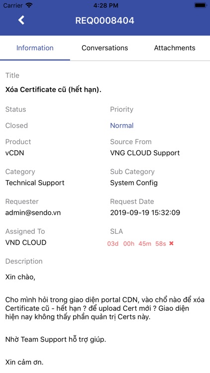 VNG Cloud - Support