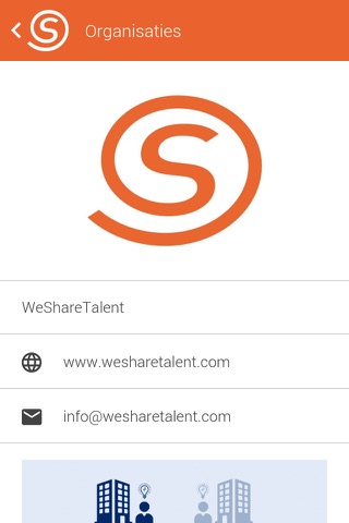 WeShareTalent - náhled