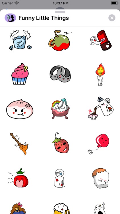 Funny Little Things Stickers