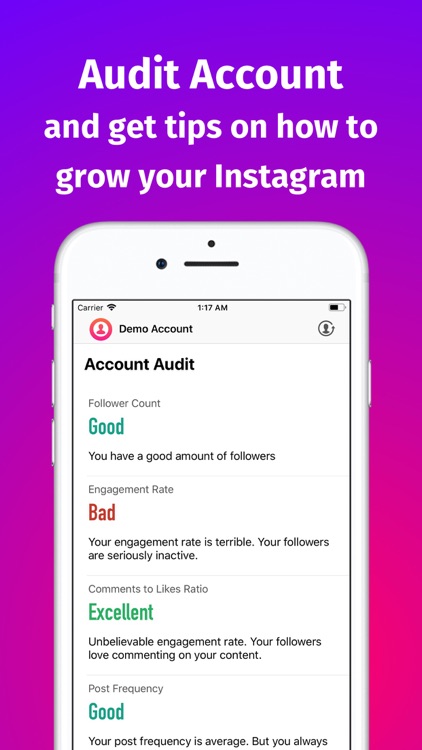 Analytics for Instagram Sova