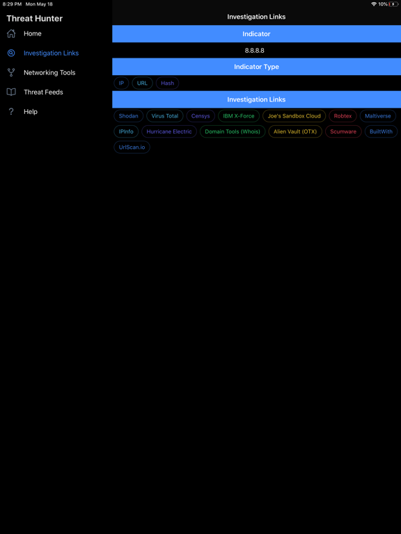 Screenshot #6 pour Threat Hunter