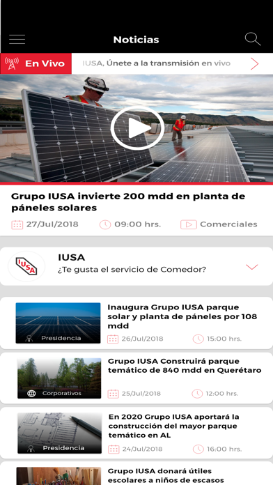 IUSA Comunica screenshot 3