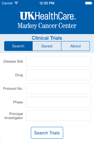 Markey Cancer Clinical Trials - náhled