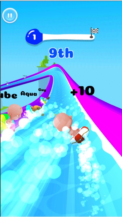 Aquapark Fun Race :3D slide io