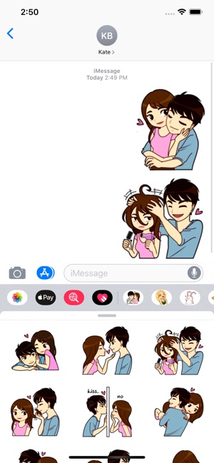 Lovely Couple Sticker Pack(圖3)-速報App